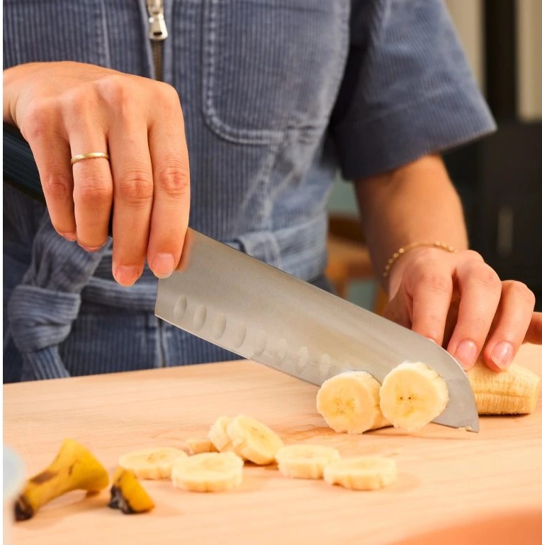 Nůž Santoku Wüsthof PARTNER s dutými výbrusy 17cm GP